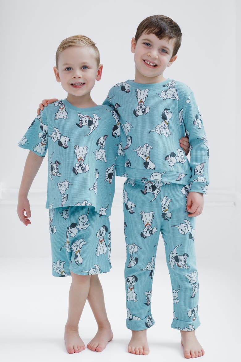 101 Dalmatians Loungewear 2-Piece Sweatshirt and Pants Set, Alternate, color, Dalmatians Sage Green