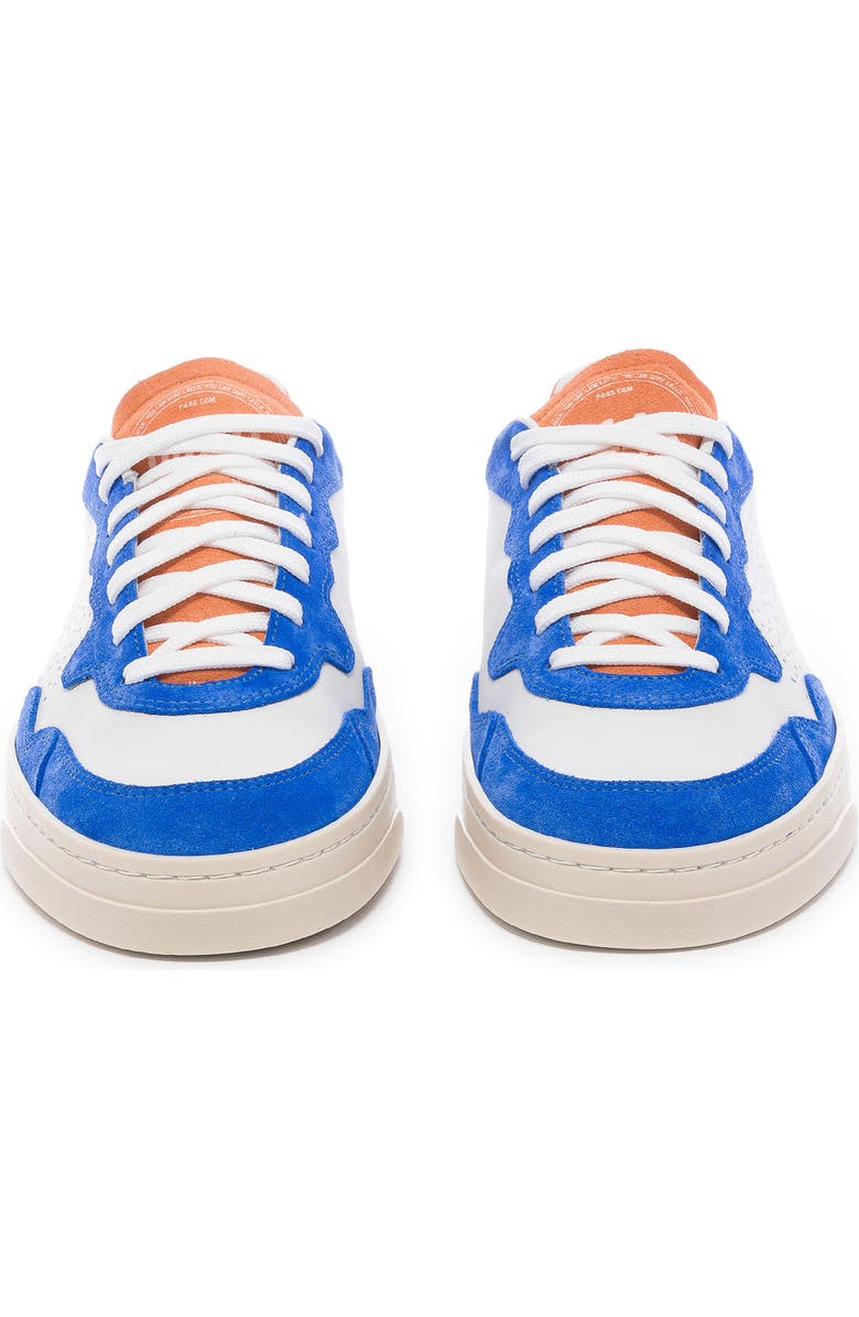 P448 Bali Low Top Sneaker, Alternate, color, White/ Blue Spritz