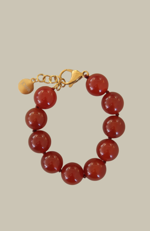 Joiana Jewelry Mello Stone Bracelet In Brown