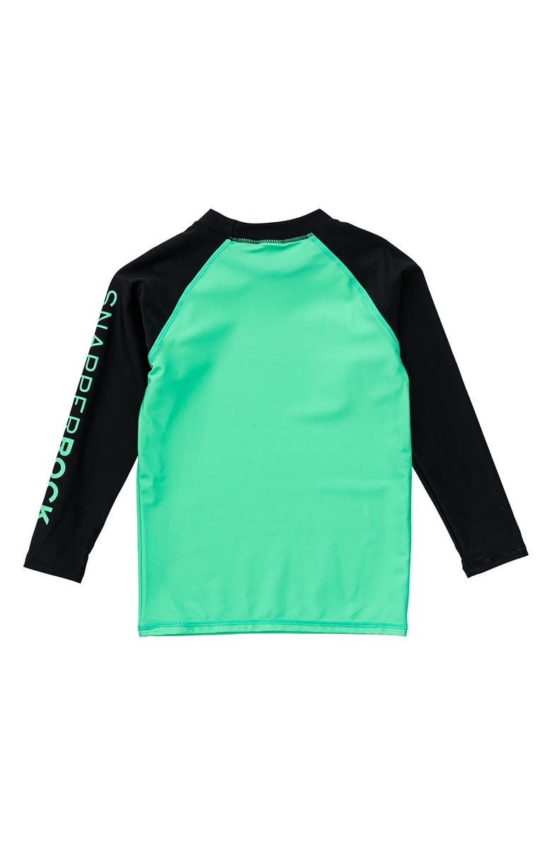 Snapper Rock Kids' Colorblock Long Sleeve Rashguard Top, Alternate, color, 