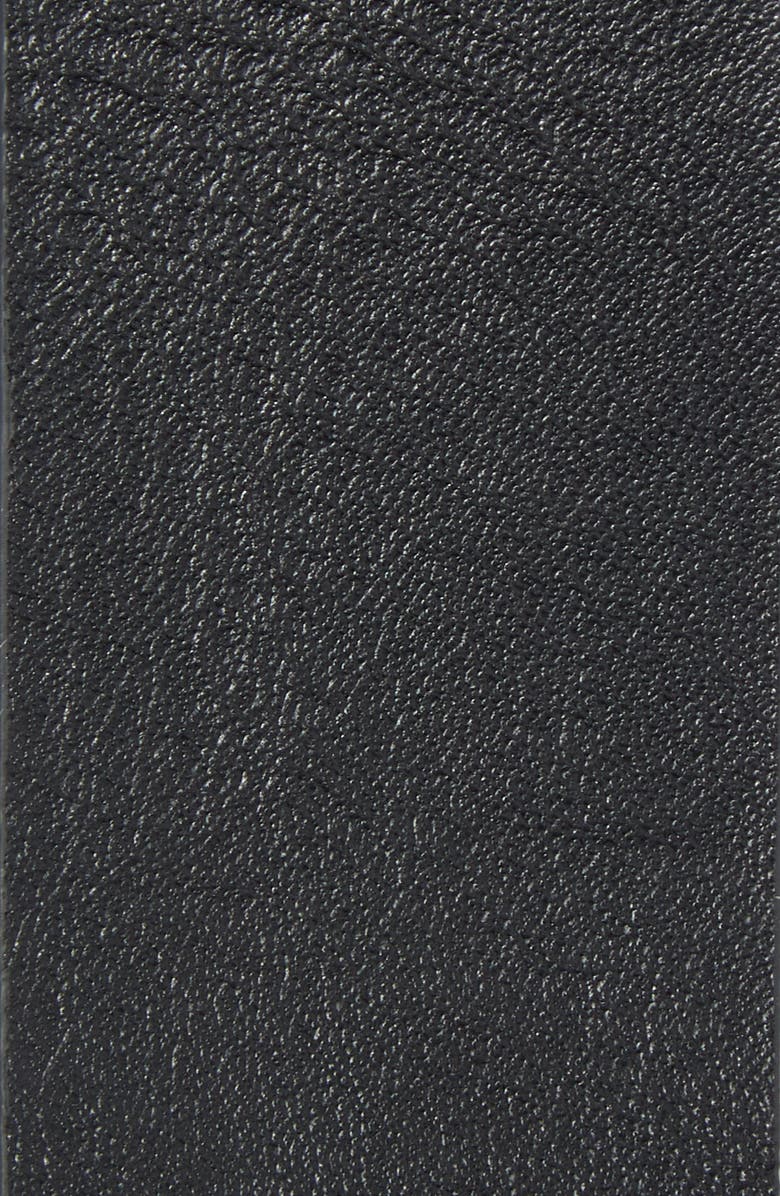 Steve Madden Textured Buckle Faux Leather Belt, Alternate, color, Black