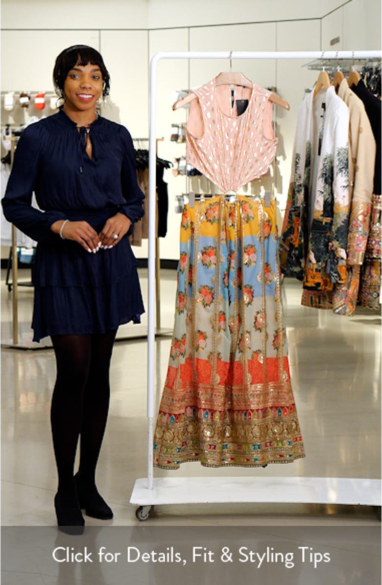 Alisha Cutout Maxi Dress, sales video thumbnail