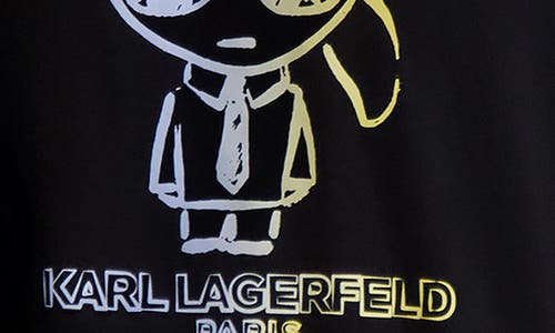 Karl Lagerfeld Paris Faded Karl Graphic T-shirt