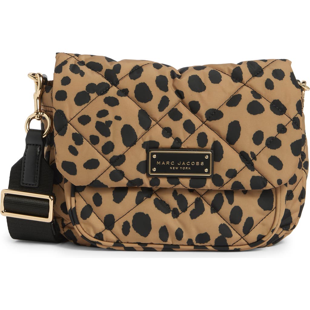 Marc Jacobs The Cheetah Quilted Nylon Messenger Bag