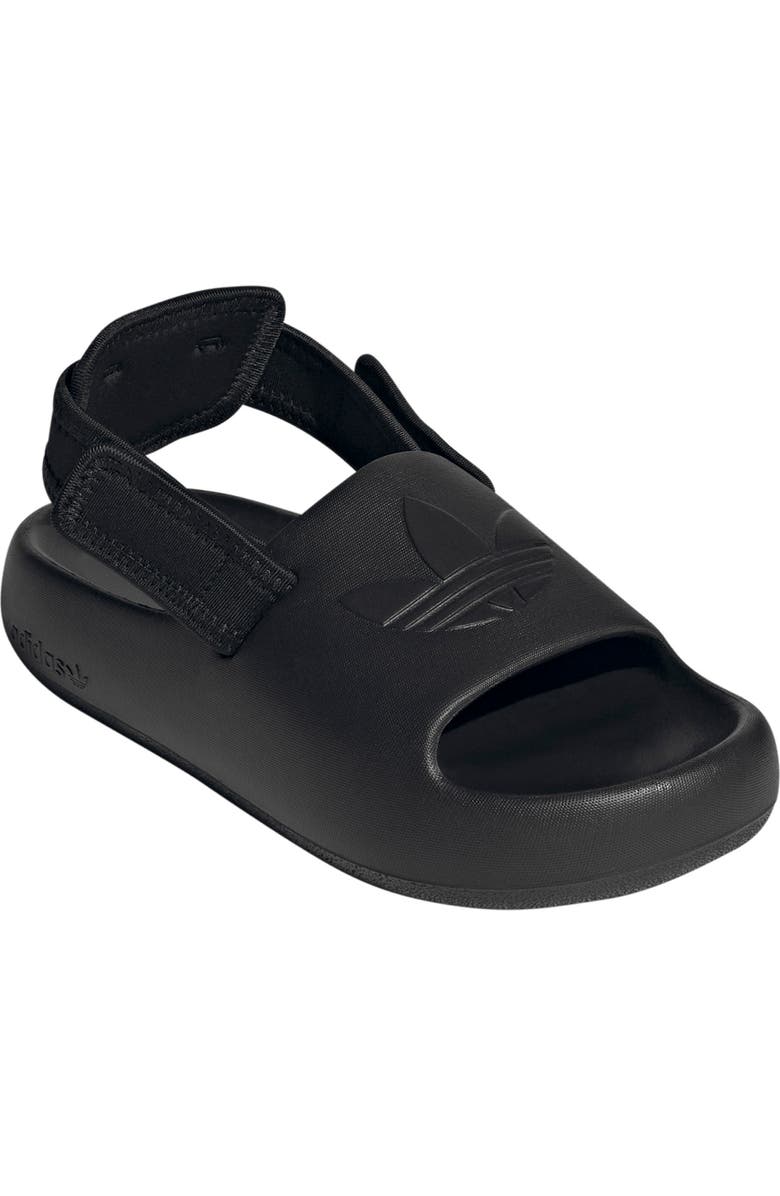 adidas Kids' Adifom Adilette Slide Sandal, Main, color, Black/ Black/ Black