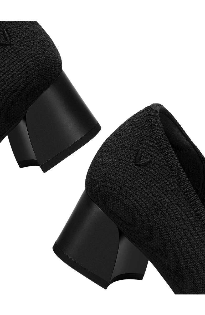 VIVAIA Almond-Toe Chunky Heels, Alternate, color, Black