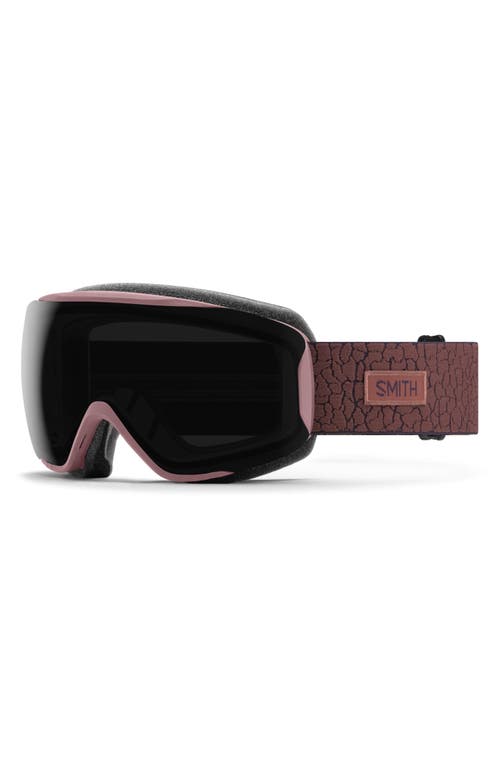 Smith Moment Snow Goggles In Dusk Crackle/sun Black