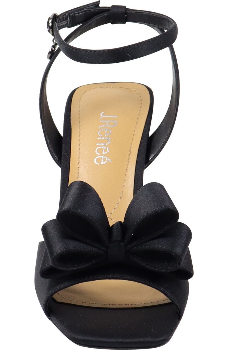 J. Reneé Nishia Ankle Strap Sandal, Alternate, color, Black