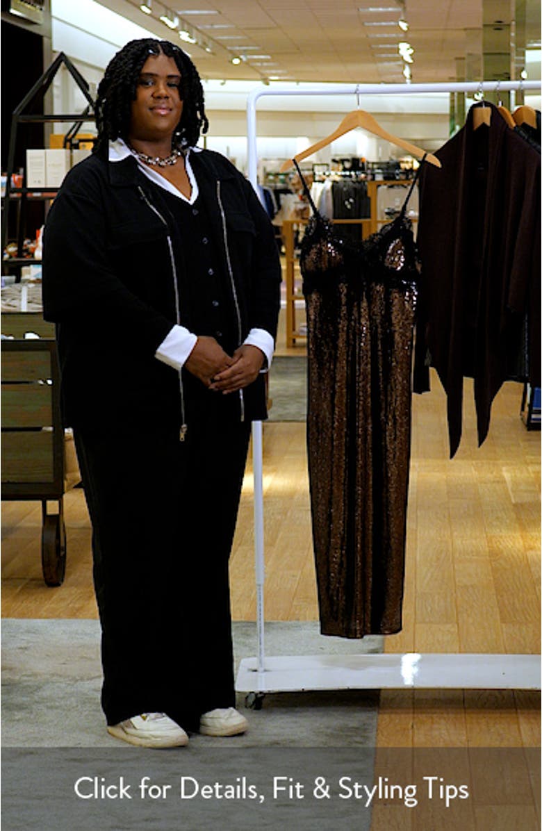 Sequin & Lace Slipdress, sales video thumbnail