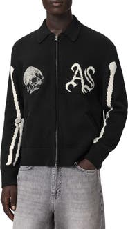 AllSaints Adrian Zip Cardigan
