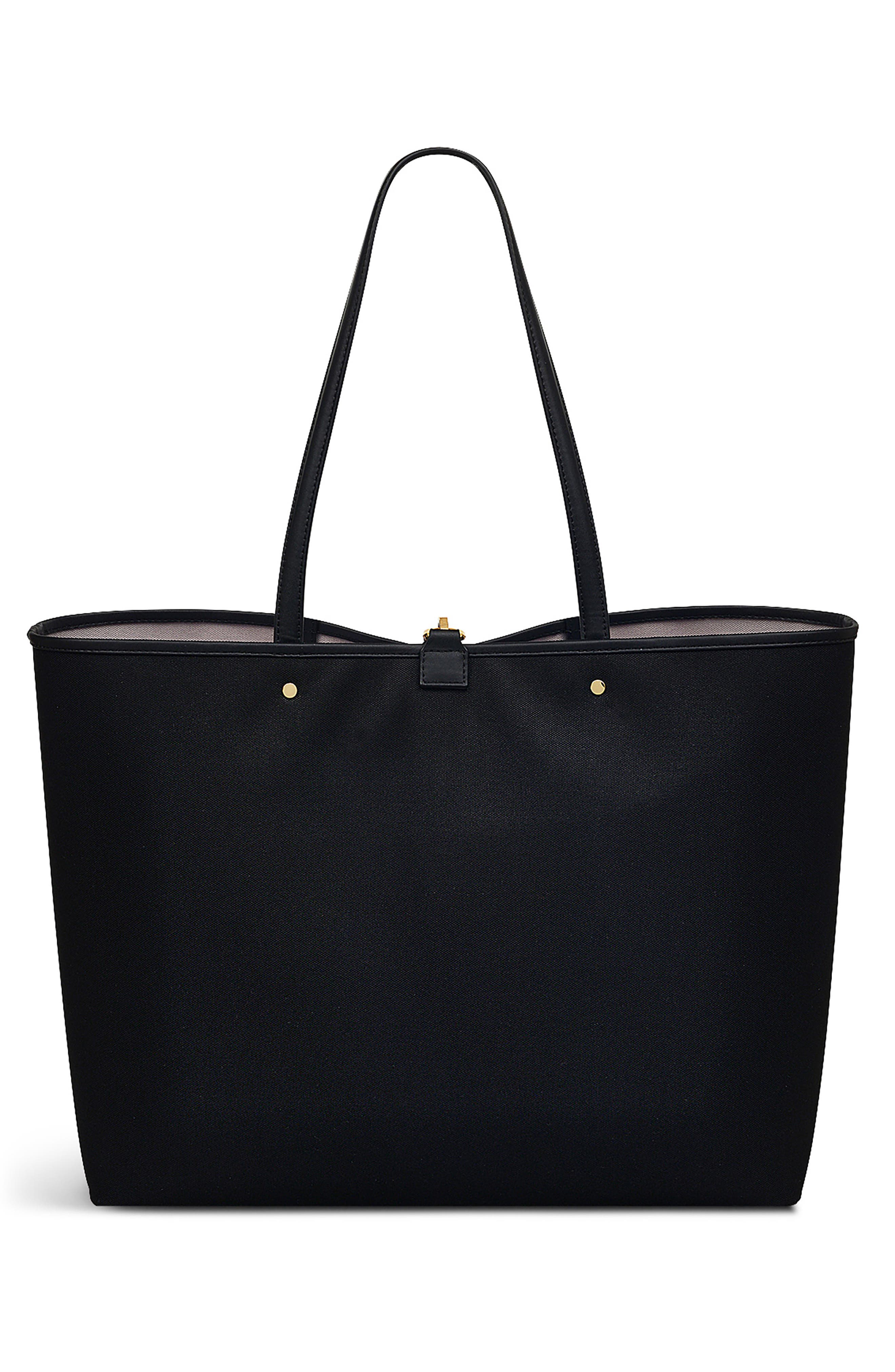 Radley Addison Lane Large Recycled Polyester Tote, Alternate, color, Black