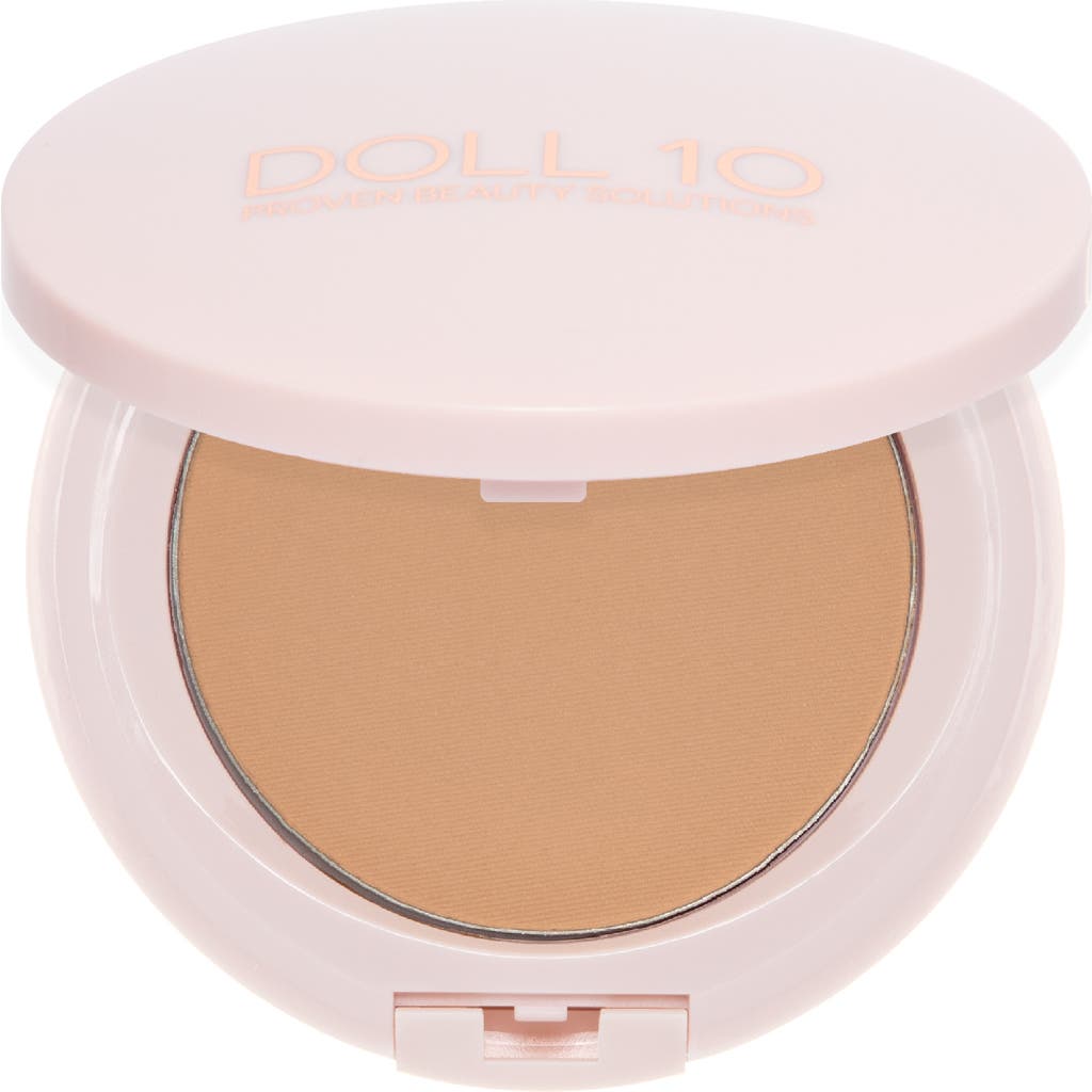 Doll 10 Beauty Tce Super Coverage Talc-free Serum Powder With Ceramides In Medium