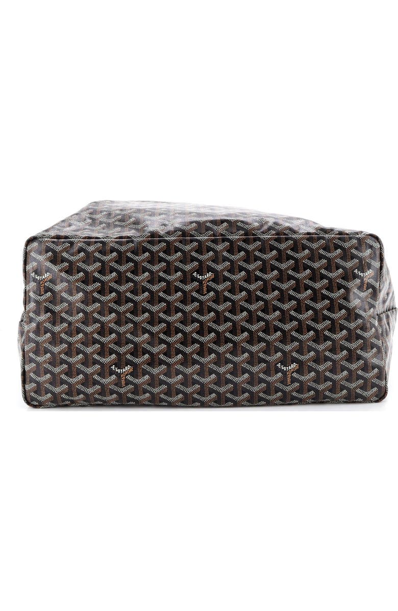 Pre-Owned Goyard Saint Louis Tote Coated Canvas GM, Alternate, color, Black