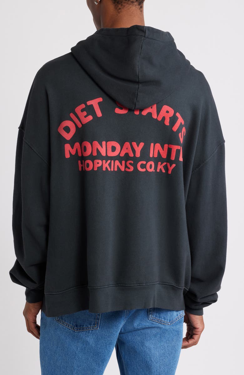 DIET STARTS MONDAY Hell Bent Graphic Hoodie, Alternate, color, 