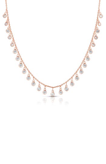 Sphera Milano Cubic Zirconia Charm Necklace In Gold