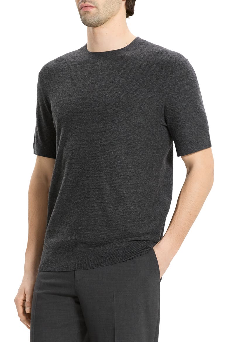 Soris T-Light Crewneck T-Shirt, Alternate, color, CHARCOAL MELANGE