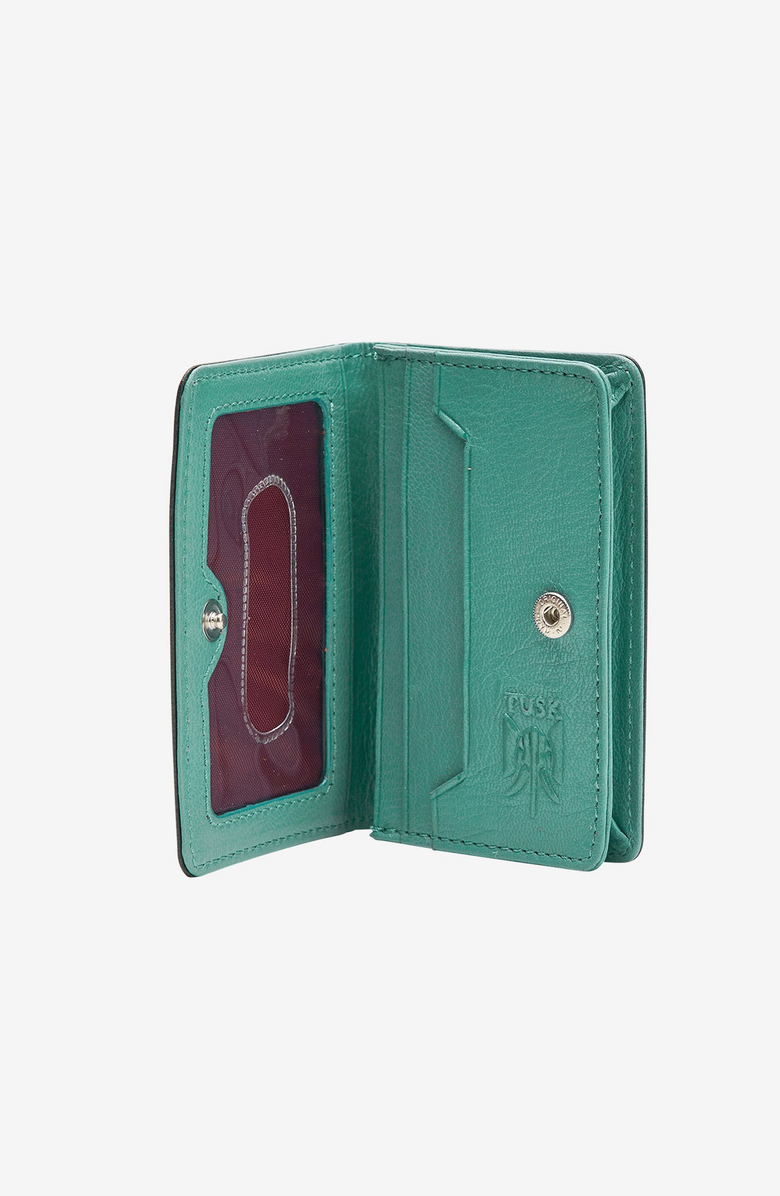 Tusk Siam Business Card Case, Alternate, color, Black / French Blue