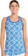 Sofibella Miss Santorini 25 Inch Racerback Womens Tennis Tank