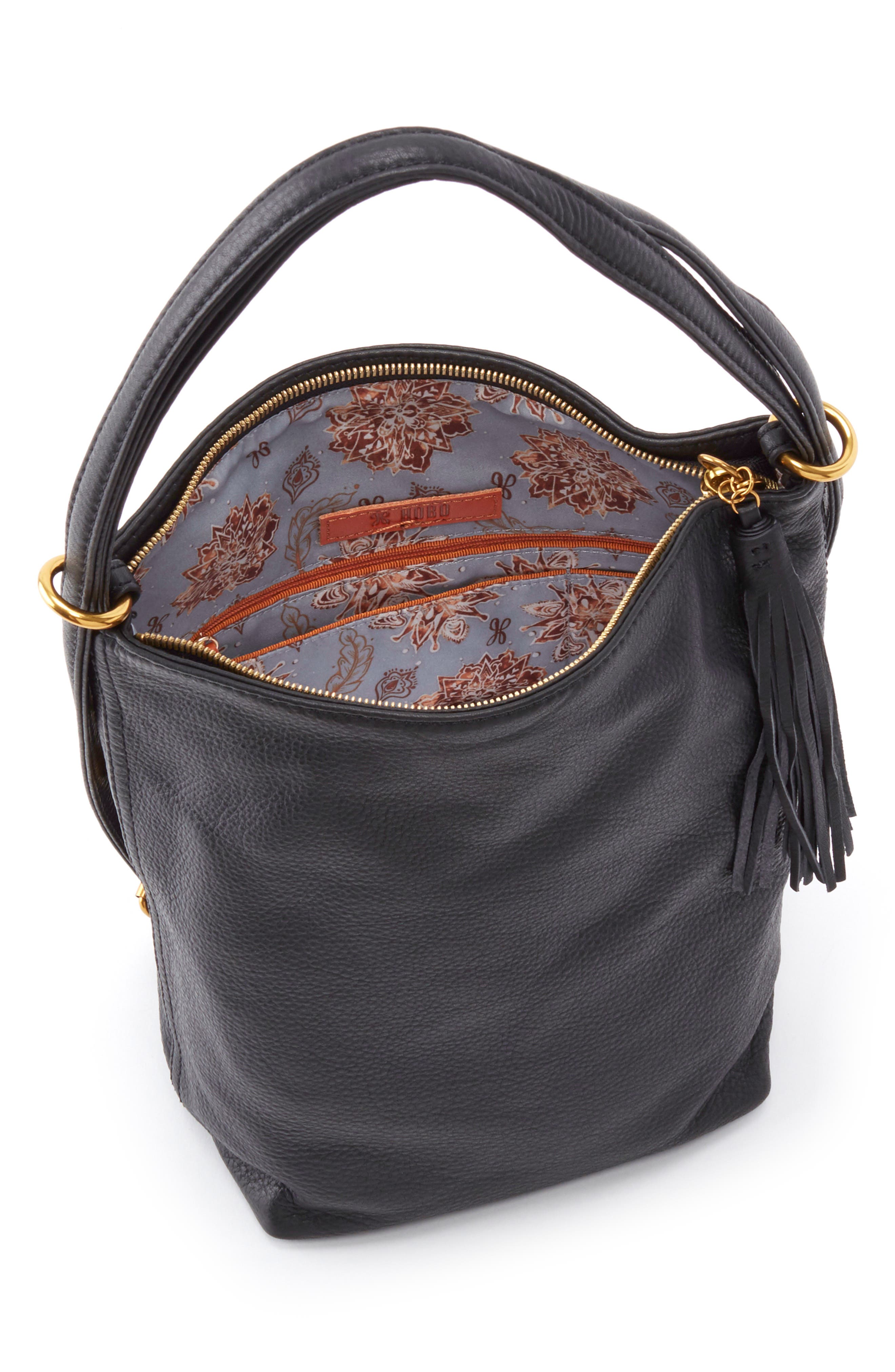 HOBO Blaze Convertible Leather Shoulder Bag, Alternate, color, 