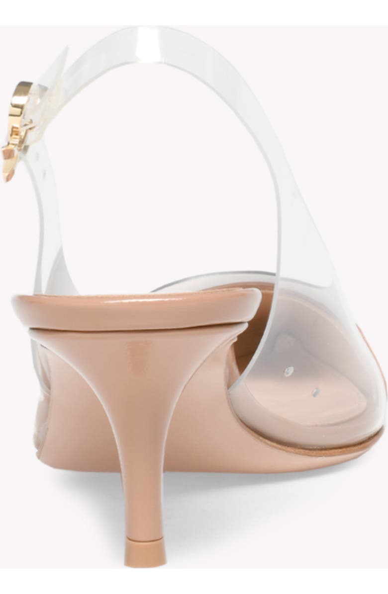 Gianvito Rossi Plexi Sling 55, Alternate, color, Beige Nappa And Tpu