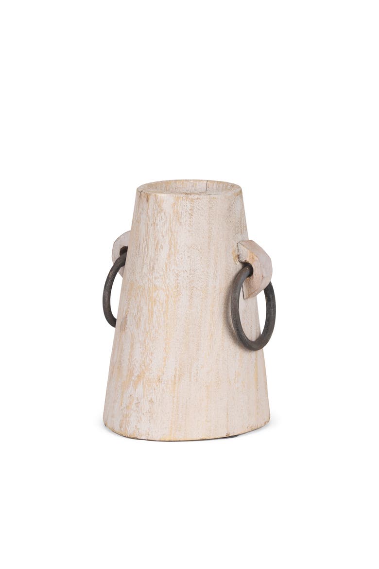 Monique Wood Pot, Main, color, Beige