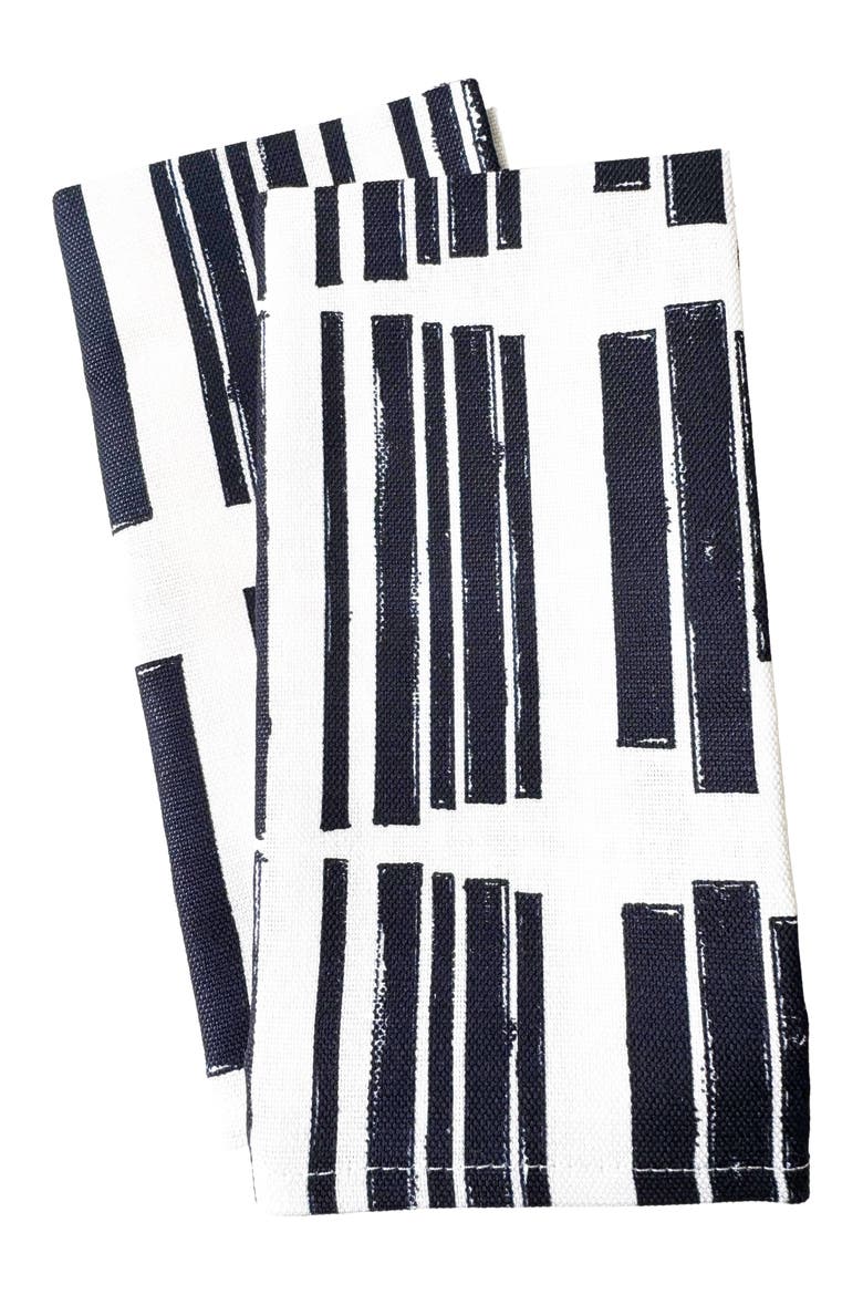 Marguerite in Indigo - Pair of Napkins, Main, color, Indigo