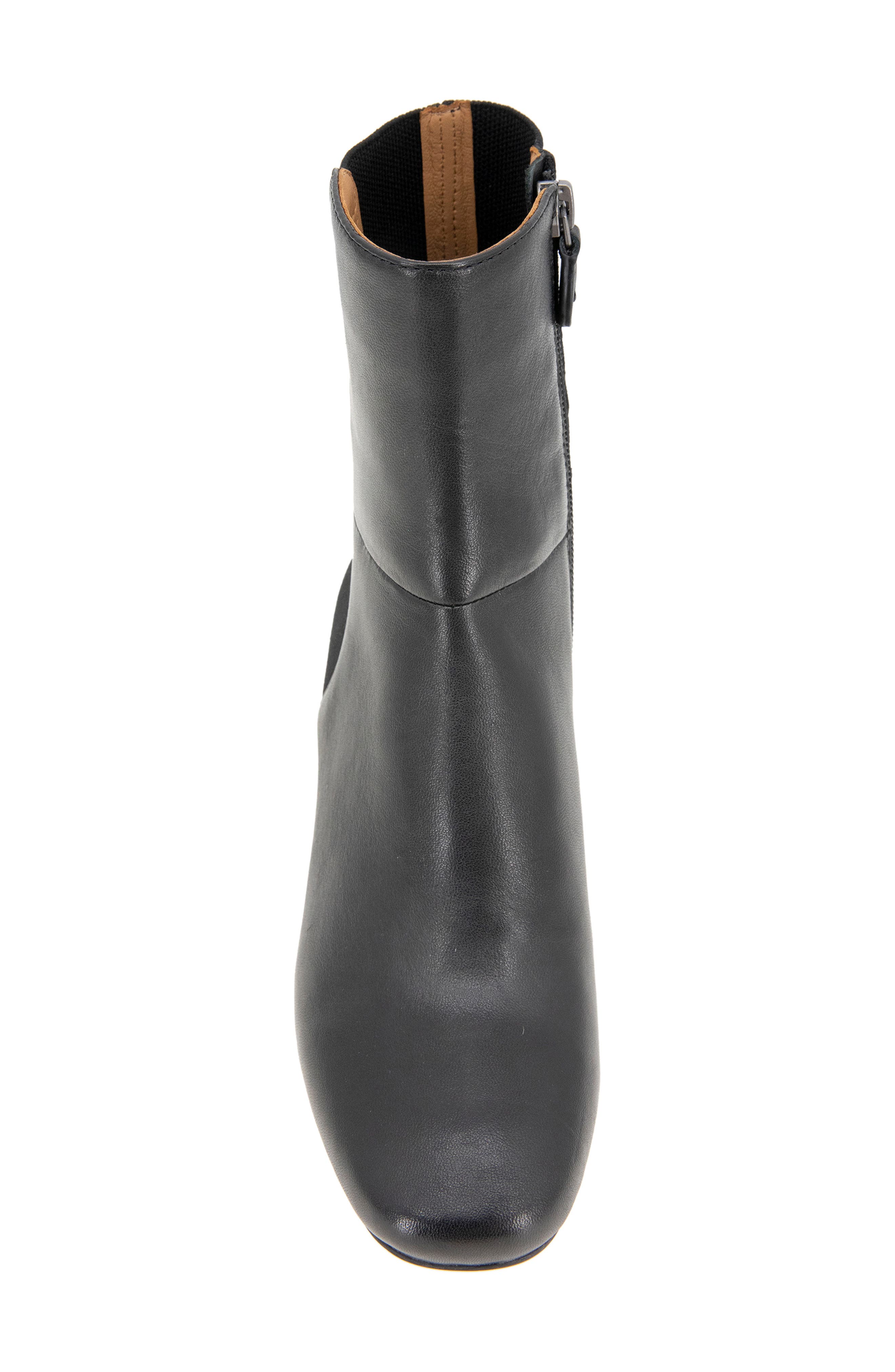 Gentle Souls Emily Bootie, Alternate, color, Black Leather