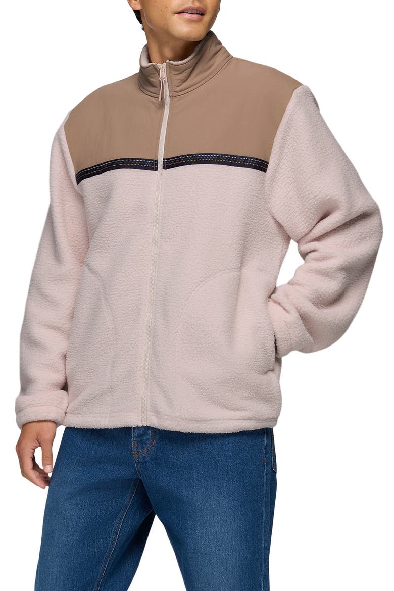 Hurricane Fleece Sweater, Alternate, color, HUSH