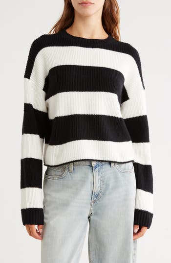 Abound Cozy Crew Pullover Sweater In Multi