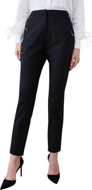 Karen Millen Essential Techno Woven Trousers