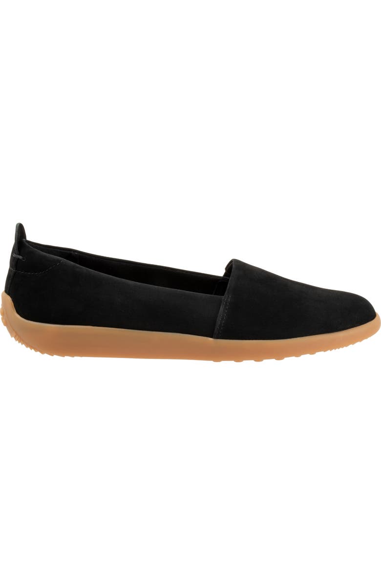 SoftWalk<sup>®</sup> Deva Flat, Alternate, color, Black Nubuck
