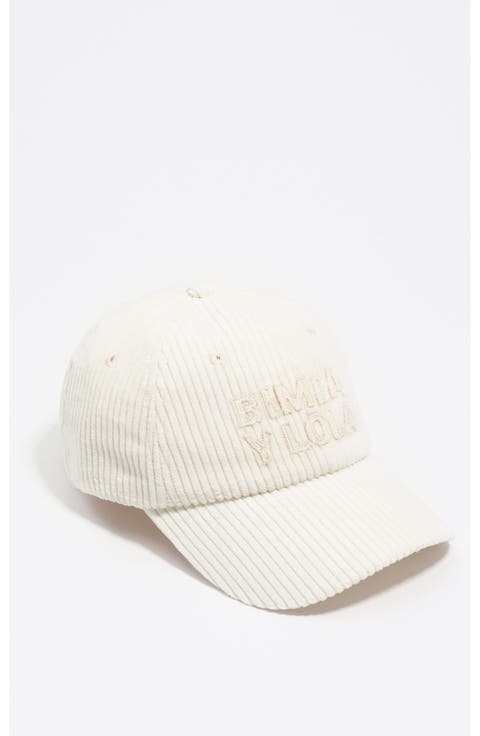 Corduroy cap