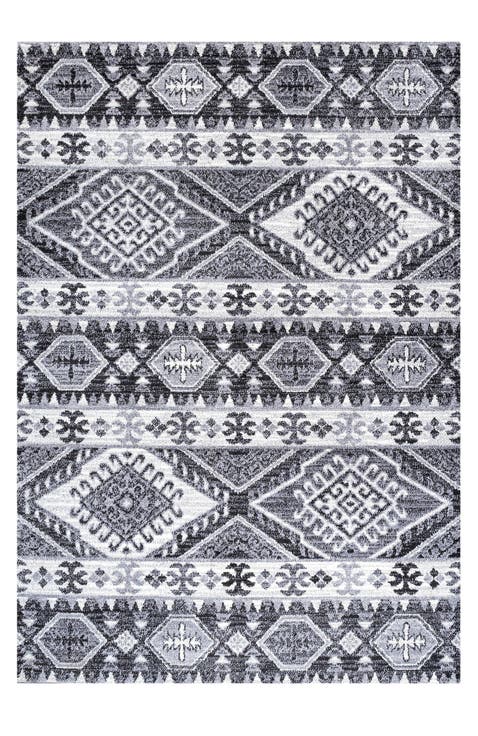 Sura Modern Kilim Geometric Area Rug