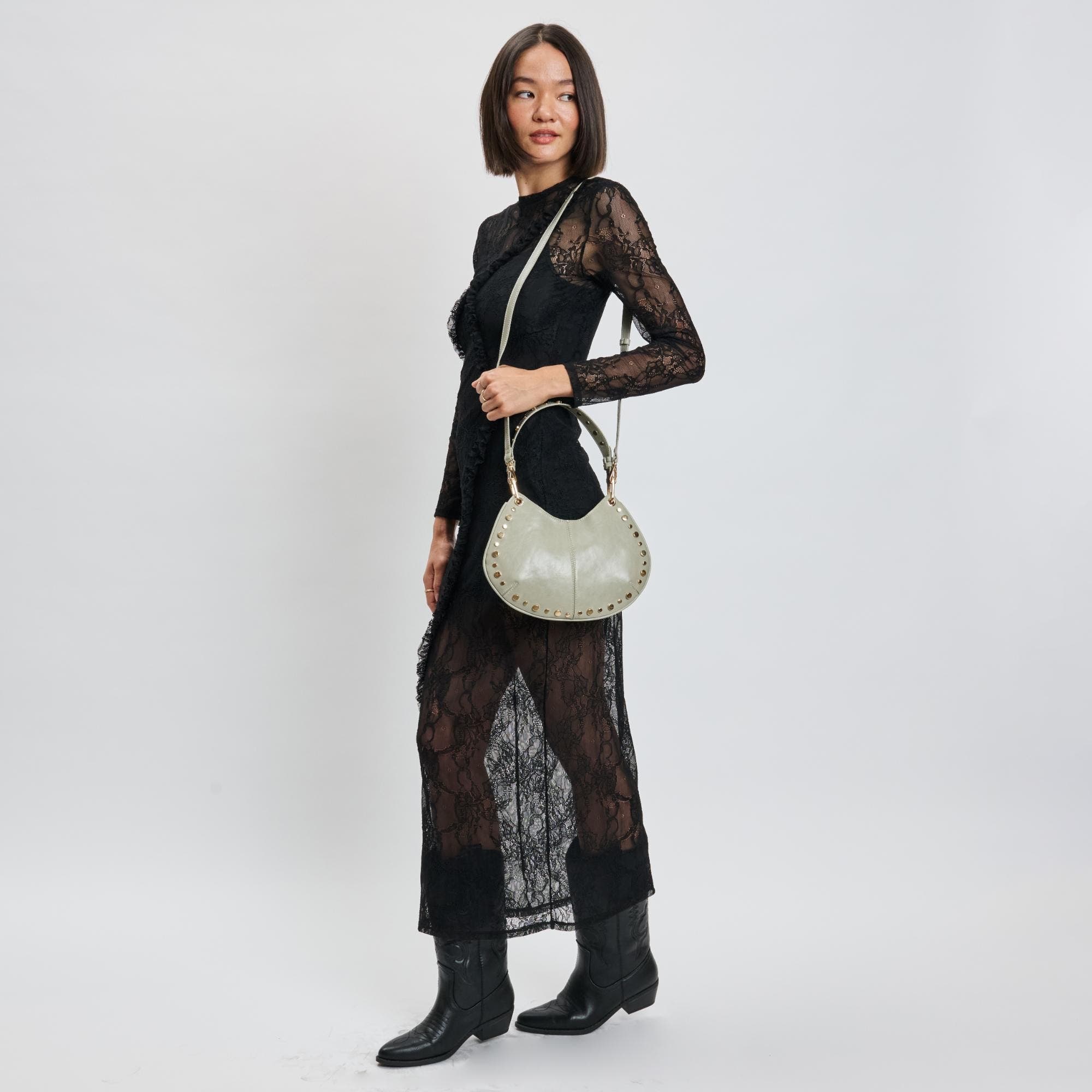 MODA LUXE Nova Crossbody, Alternate, color, Sage Grey