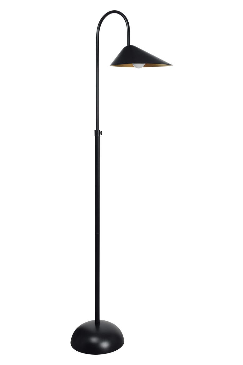 Forte LED Floor Lamp, Alternate, color, MATTE BLACK