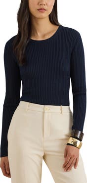 Lauren Ralph Lauren Cable Knit Long Sleeve Sweater