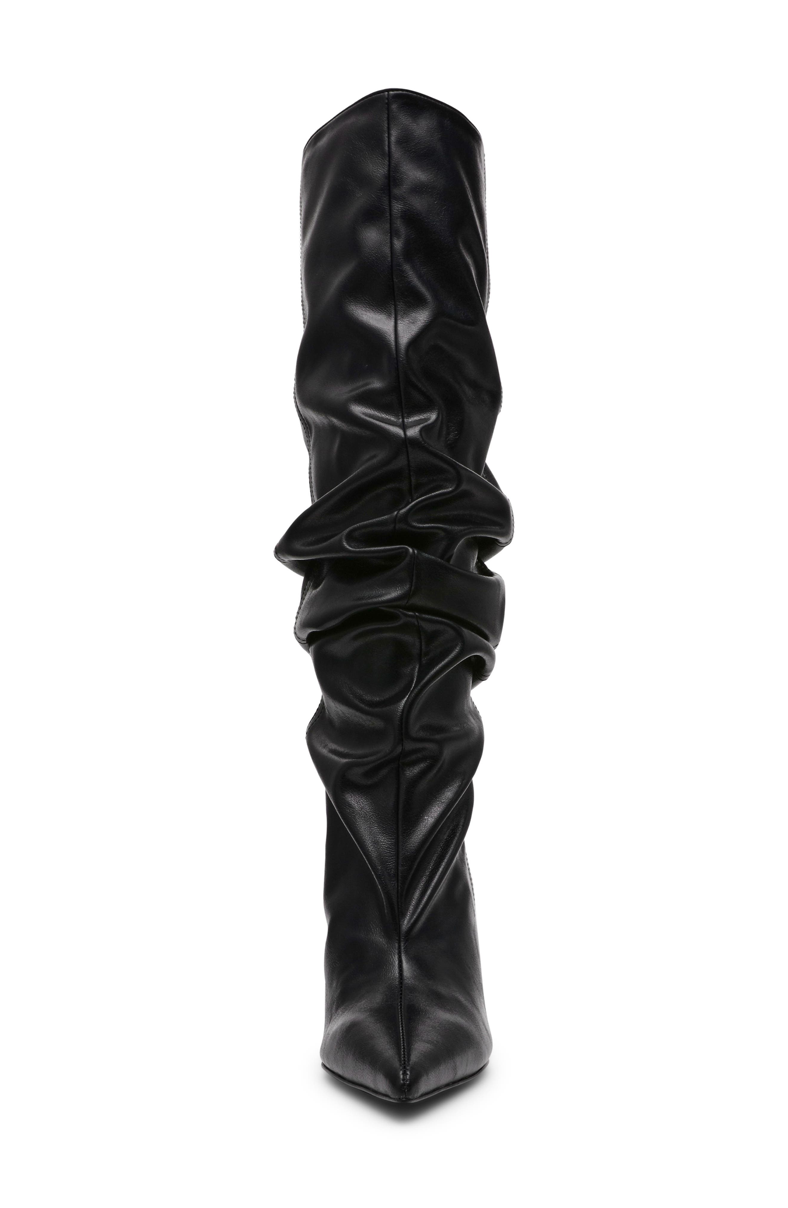 Steve Madden Distortion Knee High Boot, Alternate, color, Black