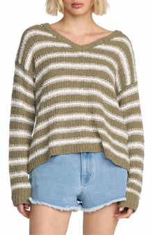 Volcom Stripe V-Neck Sweater
