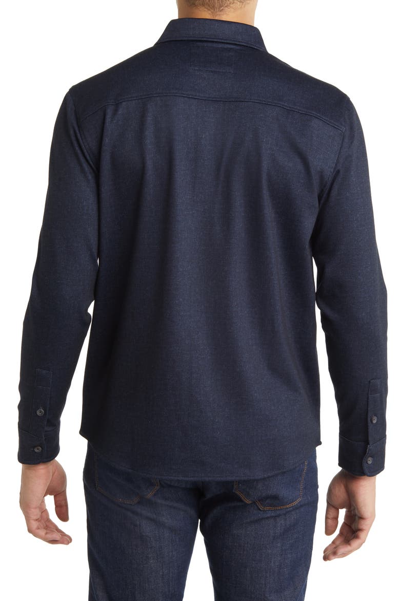 Indigo Button-Down Shirt, Alternate, color, INDIGO
