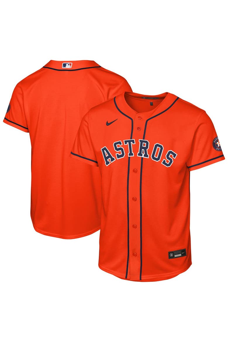 Youth Nike  Orange Houston Astros Alternate Stadium Jersey, Main, color, Orange