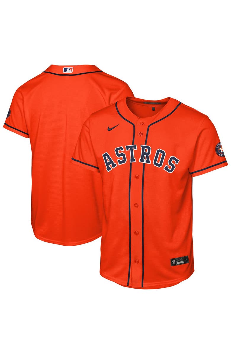 Nike Youth Nike  Orange Houston Astros Alternate Stadium Jersey, Main, color, Orange