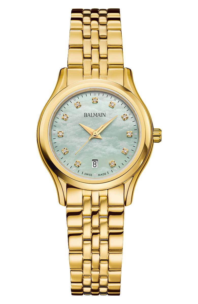 BALMAIN WATCHES Beleganza Diamond Bracelet Watch, 28mm, Main, color,