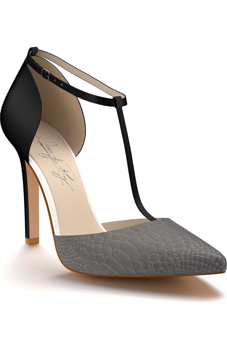 Shoes of Prey d'Orsay T-Strap Pump, Main, color,