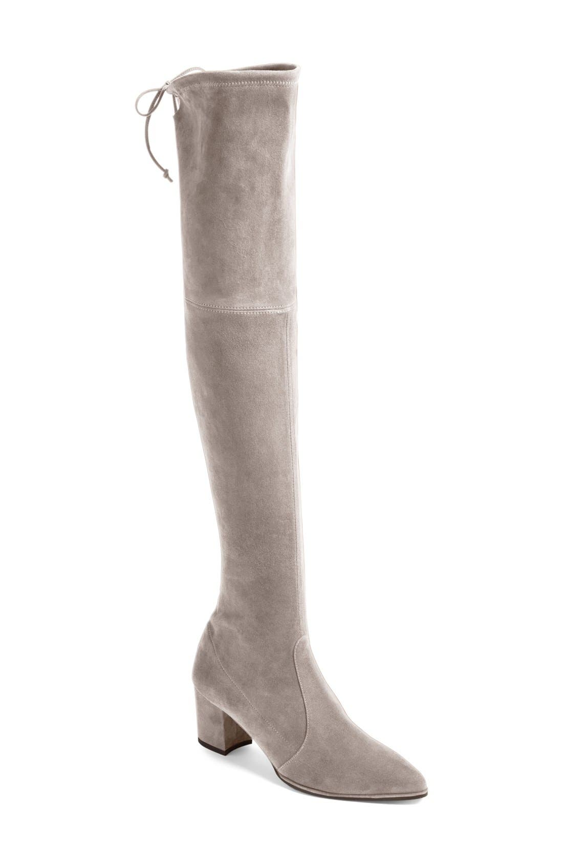 Thighland Over the Knee Boot, Main, color, TOPO SUEDE