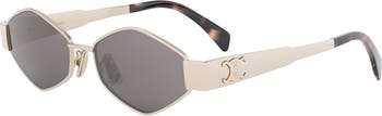 Triomphe 54mm Geometric Sunglasses