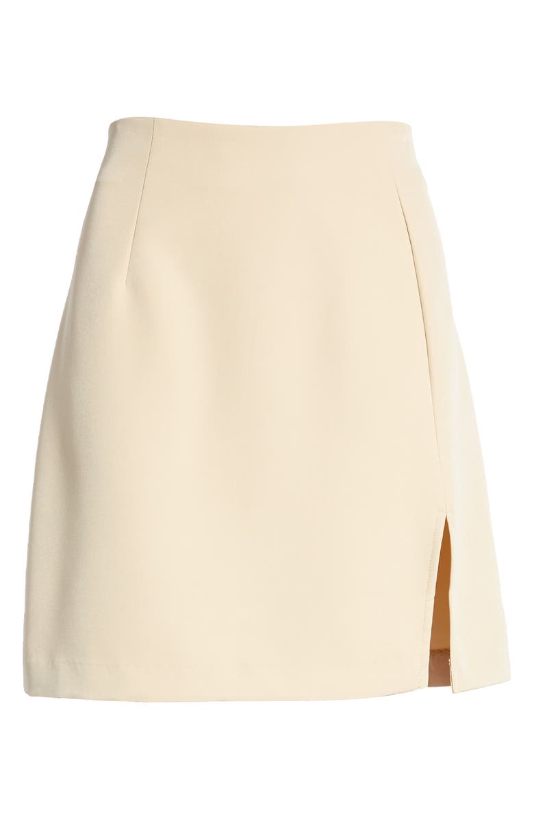 AWARE by VERO MODA High Waist Short Skirt, Alternate, color, 