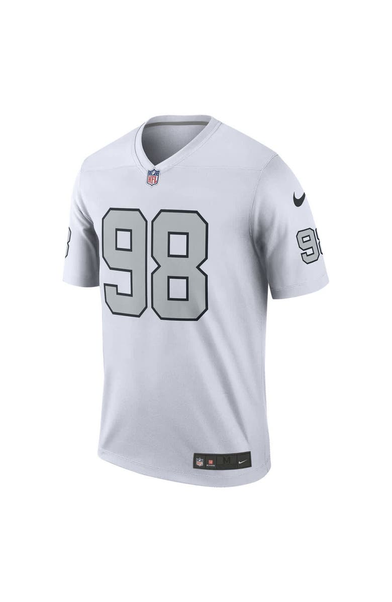 Nike Men's Nike Maxx Crosby White Las Vegas Raiders Alternate Legend Jersey, Alternate, color, 