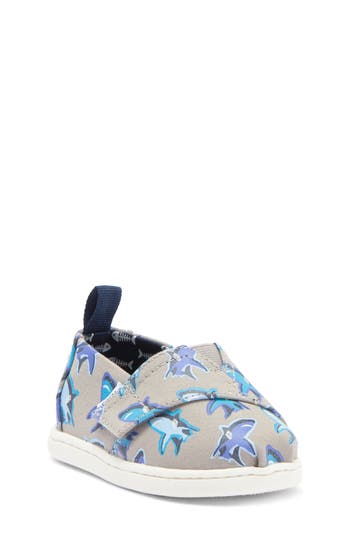 Toms Kids' Classic Alpargata Slip-on In Grey