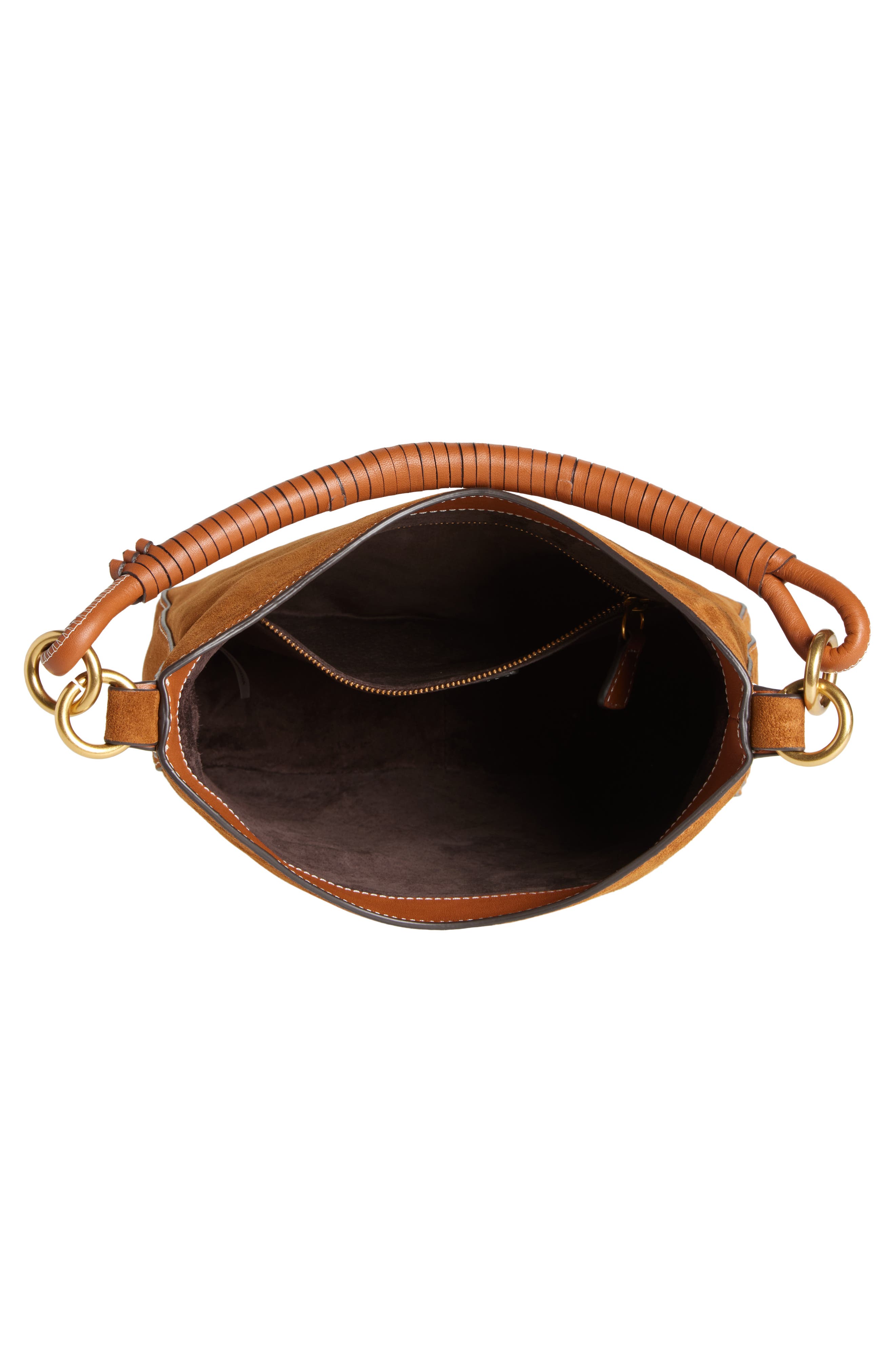 STAUD Mel Suede Shoulder Bag, Alternate, color, 