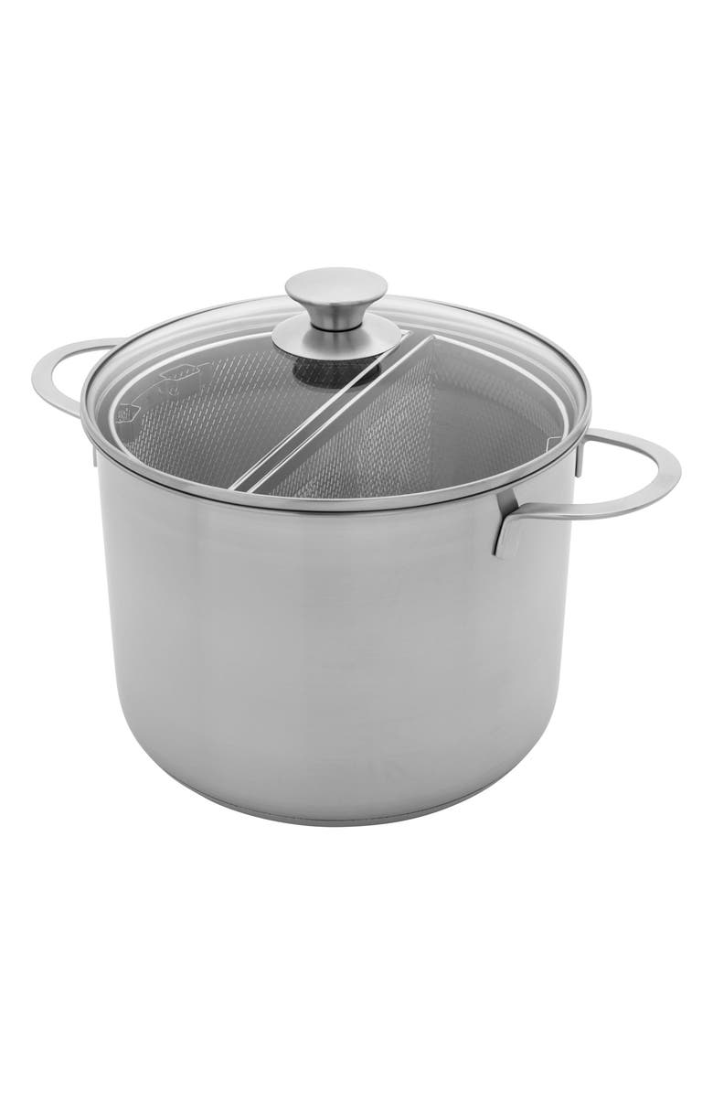 Demeyere Resto 8.5-Quart Stainless Steel Pot, Alternate, color,